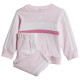 Adidas Βρεφικές φόρμες σετ Essentials Tiberio 3-Stripes Fleece Crew Set